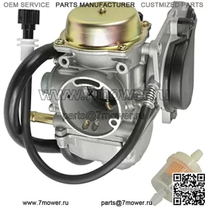 Карбюратор, совместимый с Suzuki LT-F400 LTF400 LTF400F Eiger 400 4x4 2x4, руководство 2002-2007 гг.