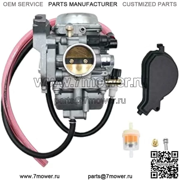 Карбюратор Eiger 400 для Suzuki LT-F400 2x4 4x4 2002-2007 заменяет # 13200-38F22 13200-38F2V с тросом дроссельной заслонки - Image 2