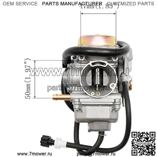 Карбюратор, совместимый с Suzuki LT-F400 Eiger 400 Carb 2002-2007 гг. - Image 2