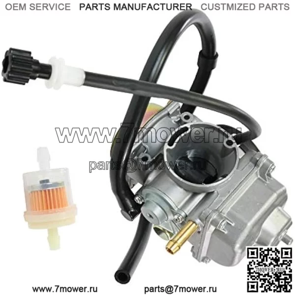 Новый сменный комплект карбюратора для Suzuki Eiger 400 LTF400F LTF400 Руководство 4x4 2x4 2002 2003 2004 2005 2006 2007 - Image 2