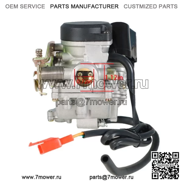 GY6 Cvk 50cc 100cc карбюратор большого диаметра 139QMB 139QMA скутер мопед ATV - Image 2