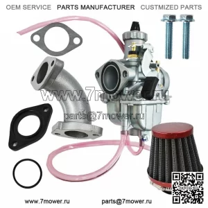 Впускная труба карбюратора VM22 26 мм для велосипеда Predator GX200 196cc Go Kart