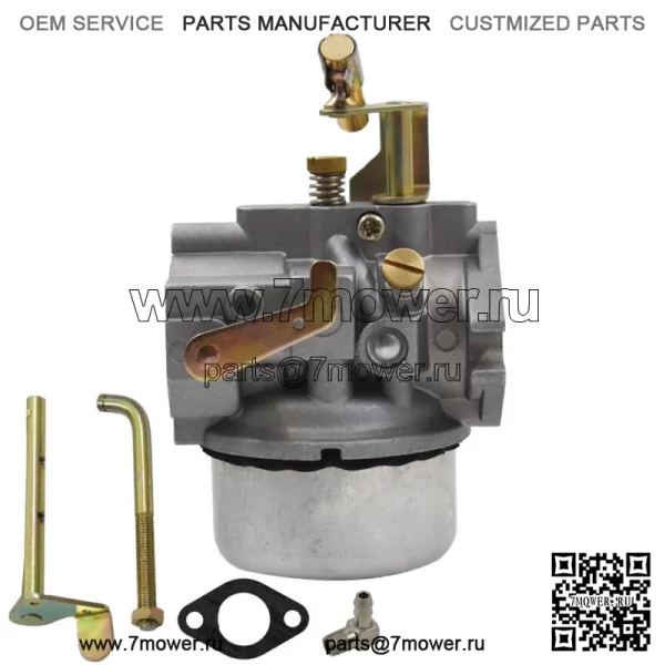 Карбюратор для Kohler 10HP K241 и 12HP K301 #26 с 2 монтажными прокладками дроссельной заслонки - Image 5