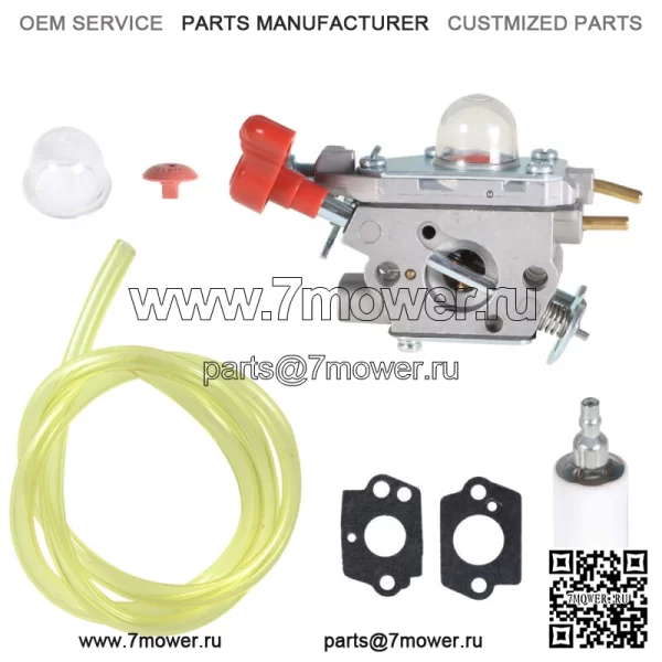 Карбюратор MTD Craftsman Trimmer подходит для ZAMA TB2044XP 753-06288 C1U-P27 MS2550 - Image 2