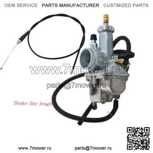 Для Kawasaki Bayou 220 250 KLF220 KLF250A карбюратор и трос дроссельной заслонки