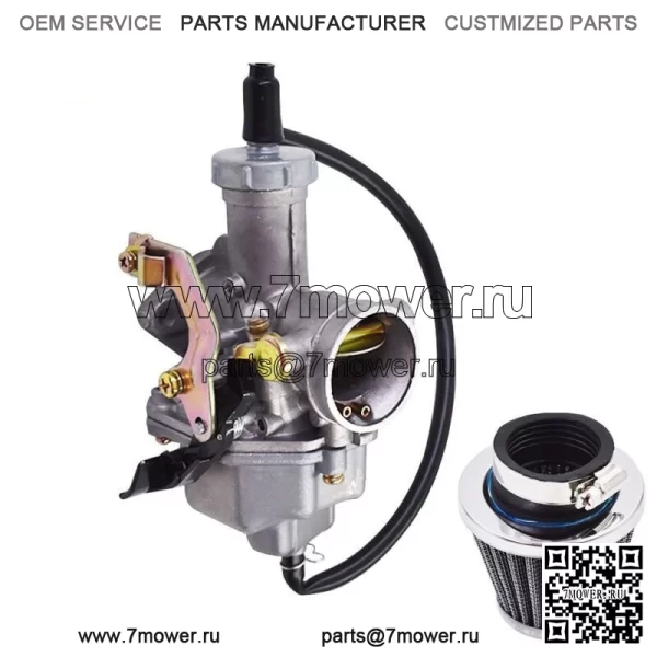 Карбюратор с воздушным фильтром для Honda ATV ATC200S Sportrax 250 TRX250EX Carb - Image 3