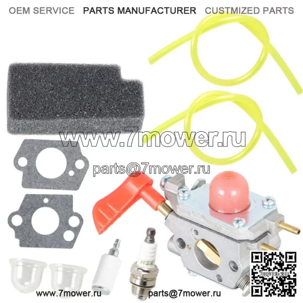 358794703 358794704 Комплект карбюратора воздуходувки для Zama C1U-W43 Poulan VS-3 - Image 4