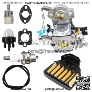 Карбюратор WTA29 для Husqvarna 455 460 461 Rancher Jonsered CS2255 с воздушным фильтром
