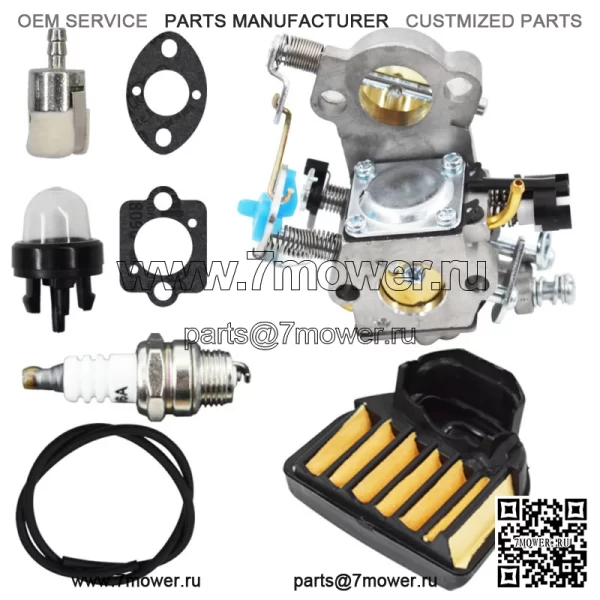 Карбюратор WTA29 для Husqvarna 455 460 461 Rancher Jonsered CS2255 с воздушным фильтром - Image 3