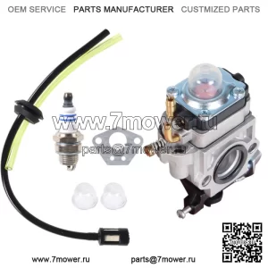 Подходит для карбюратора, газового 2 цикла 43cc Powermate PCV43, детали мотора румпеля, топливопровод