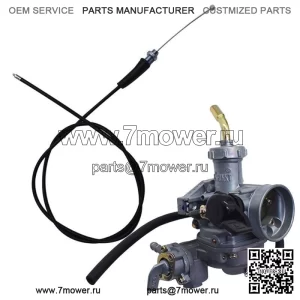 Карбюратор и трос дроссельной заслонки для Honda ATV ATC 90 110 125 TRX125 C02220-