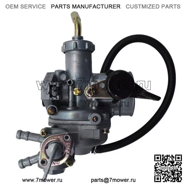 Карбюратор и трос дроссельной заслонки для Honda ATV ATC 90 110 125 TRX125 C02220- - Image 2