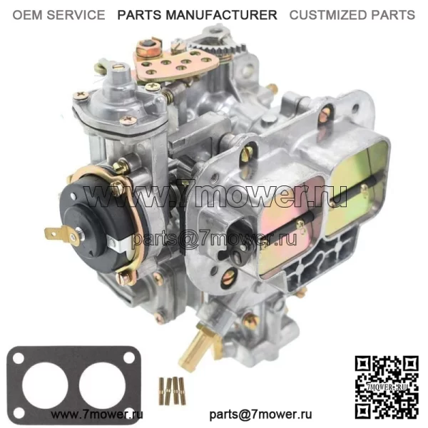 Карбюратор 38*38 2 ствола подходит для Fiat Renault Ford VW Dodge Toyota Pickup Jeep