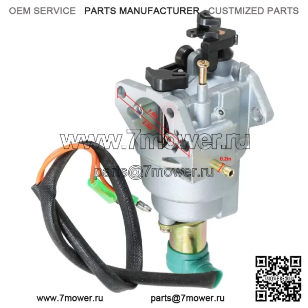 Карбюратор с топливным фильтром для газогенератора Predator 420CC 6500W 7000W 188F - Image 2