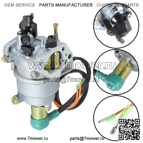 Карбюратор с топливным фильтром для газогенератора Predator 420CC 6500W 7000W 188F - Image 3