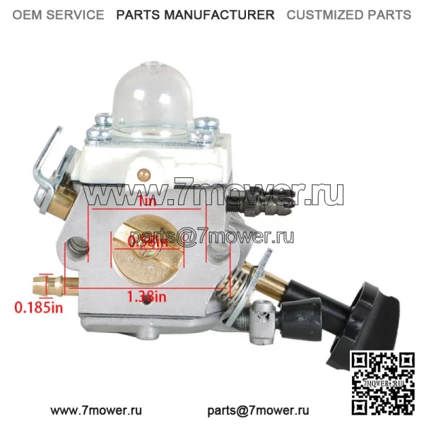 Карбюратор SH56 подходит для воздуходувки BG86 SH56C SH86 SH86C ZAMA C1M-S261B - Image 2