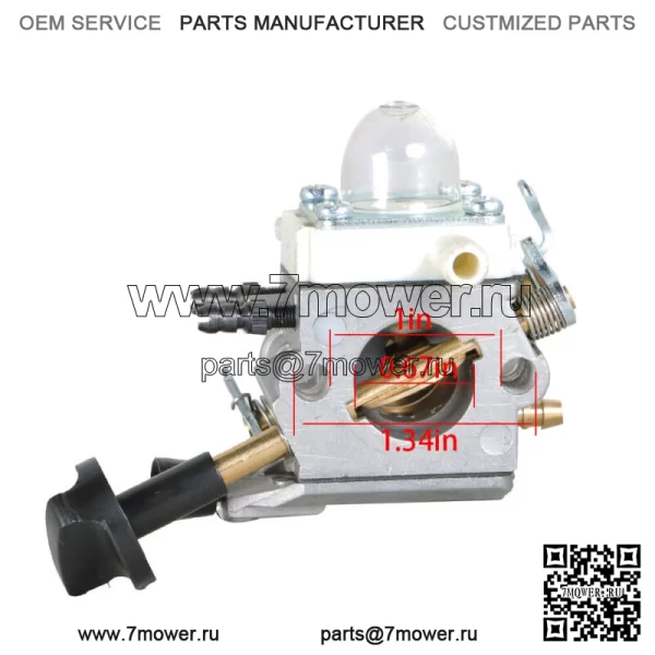 Карбюратор SH56 подходит для воздуходувки BG86 SH56C SH86 SH86C ZAMA C1M-S261B - Image 4