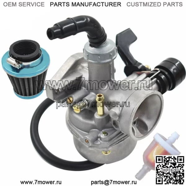 PZ19 50CC 90CC 110CC Рычаг Карбюратора Воздушный фильтр ATV Go-Kart Carb - Image 2