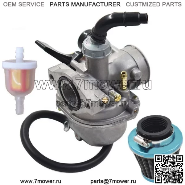 Карбюратор с воздушным фильтром для 50cc 70cc 90cc 110cc ATV Dirt Bike Go Kart Carb - Image 2