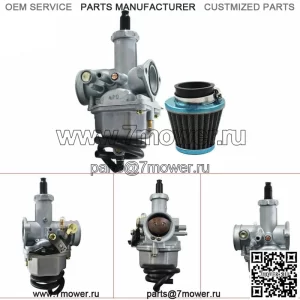 Карбюратор подходит для Honda XL100S XR100 XR100R CRF100F CB125s Карбюратор с ручным дросселем