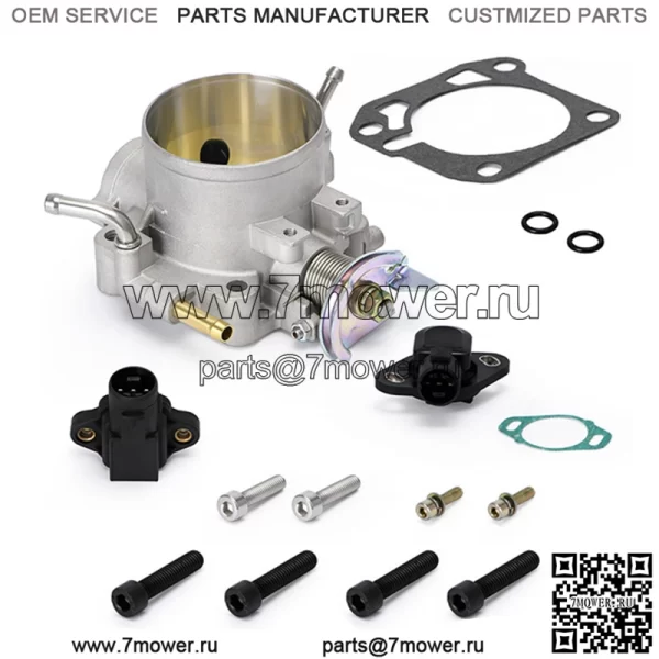 Подходит для дроссельной заслонки Honda Civic Accord B16 B18 309-05-1050 70 мм с датчиком - Image 2