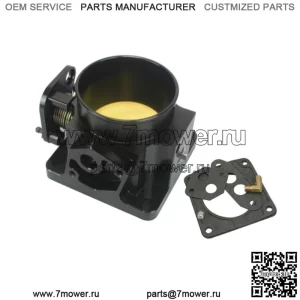 Модифицированный корпус дроссельной заслонки для Ford Mustang 5.0L 86-93 V8, корпус дроссельной заслонки из алюминиевого сплава 75 мм