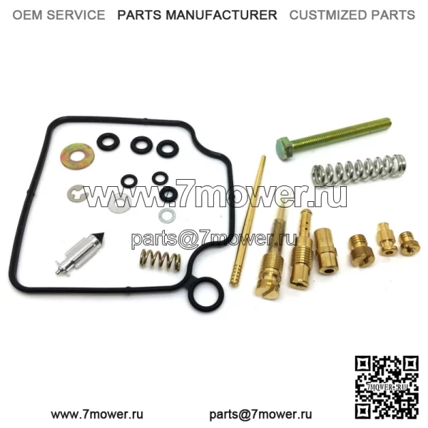 Новый ремонтный комплект карбюратора для Honda TRX300FW Fourtrax 4wd 1993-2000 (для: Honda FourTrax Foreman 400) - Image 2