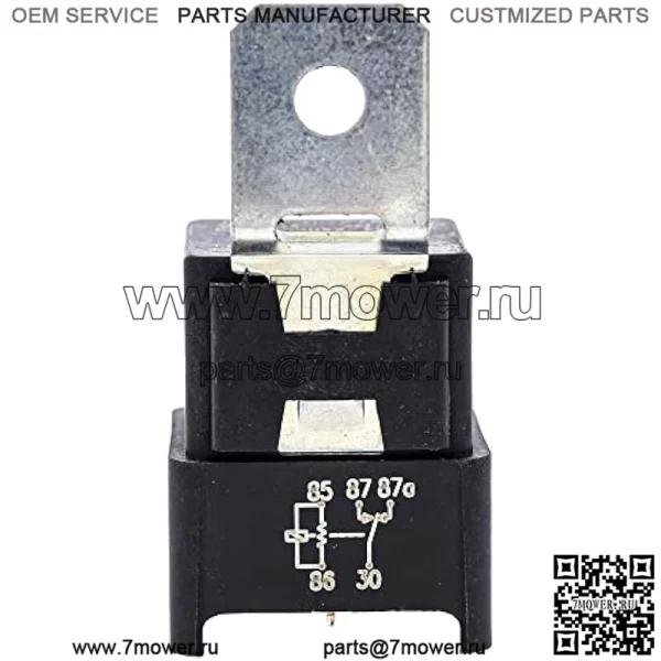 Реле оборудования John Deere OEM 12V 5 с герметичной клеммой X 300 304 320 500 534 540 Z 510A 520A 710A 720A 910A 7H19 AM106305
