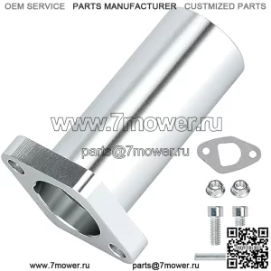 Труба впускного коллектора для карбюратора pwk 24 Predator 212cc 196cc 200cc Coleman CT200U BT200X KT196 Baja Warrior Mb200 Hammhead 80T GX200 Двигатель 6,5 л.с. Мини-велосипед Go Kart Performance Детали
