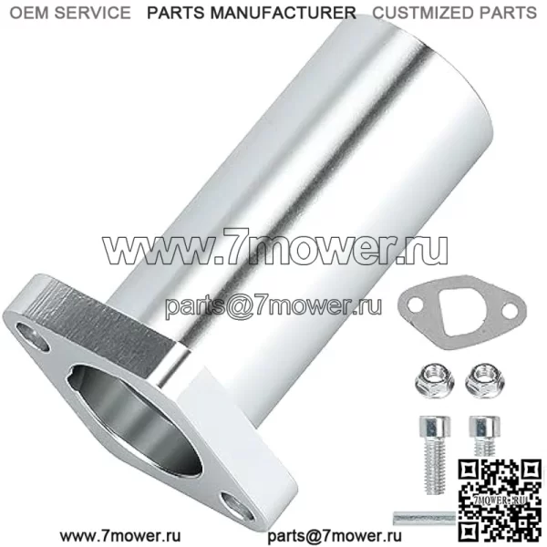 Труба впускного коллектора для карбюратора pwk 24 Predator 212cc 196cc 200cc Coleman CT200U BT200X KT196 Baja Warrior Mb200 Hammhead 80T GX200 Двигатель 6,5 л.с. Мини-велосипед Go Kart Performance Детали