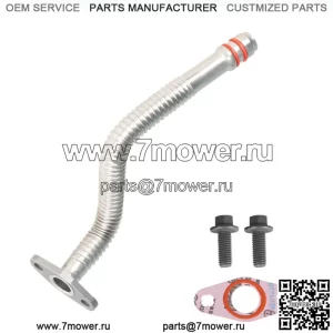 Для 2004, 2005, 2006, 2007 Dodge Cummins 5.9L Turbo, сливная трубка для возврата масла