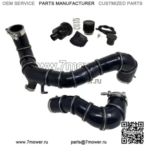 Can Am X3 R Turbo Черные УСИЛЕННЫЕ Силиконовые зарядные трубки и BOV 2017-2019 гг.