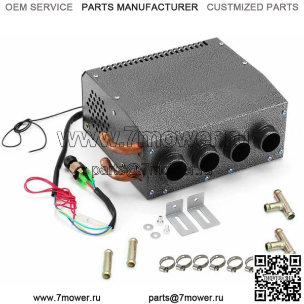 Электрический термостат Underdash Heat Defrost Defogger 80 CFM для легковых автомобилей, грузовиков, 4 порта
