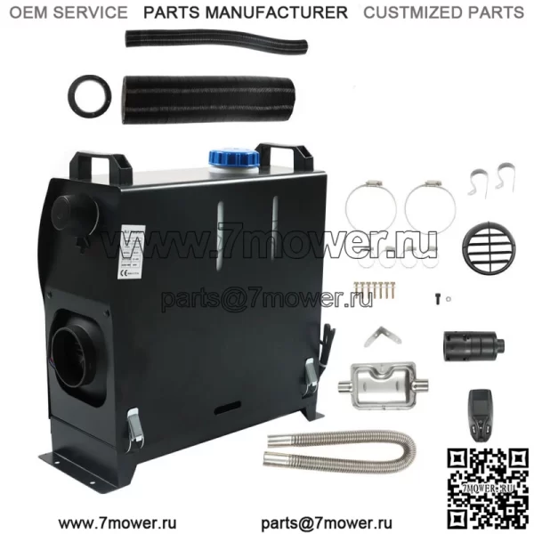 12V 8KW Дизельный воздушный обогреватель все в одном термостате ЖК-дисплея для лодки с прицепом для грузового автомобиля
