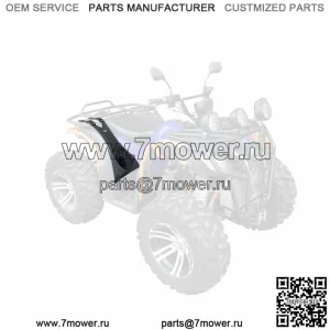 2 шт. подножки для квадроцикла, подножки для заднего пассажира для Polaris Sportsman Honda Yamaha
