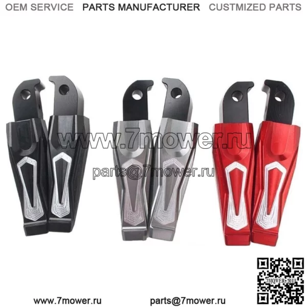 Задние подставки для ног, колышки, педали, подставка для ног для Yamaha MT09 MT07 NMAX 155 TMAX 530 500