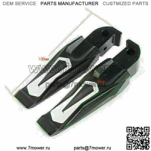 Подходит для Yamaha MT09 MT07 NMAX 155 TMAX 530 500, задние подставки для ног, колышки, педали, подставка для ног