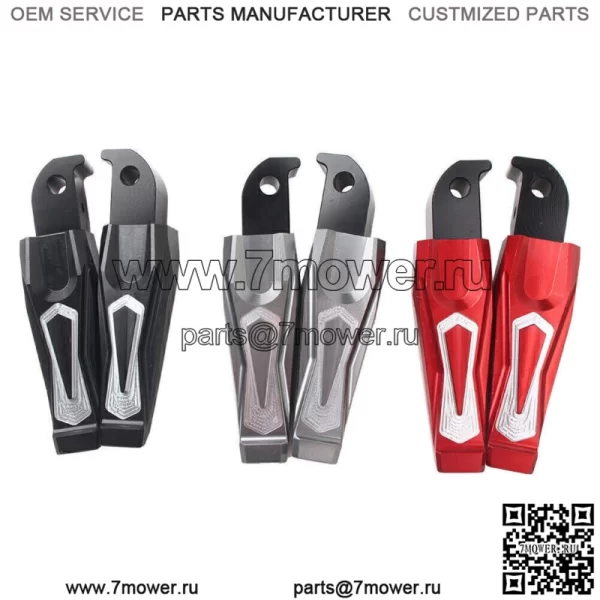 Задние подставки для ног с ЧПУ, колышки, педали, подставка для ног для Yamaha MT09 MT07 N-MAX155 T-MAX 530
