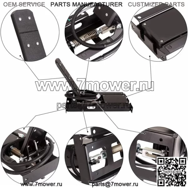 Коробка педали акселератора гольф-кара в сборе для EZGO TXT 2000-up (PDS) 73333G05 - Image 2