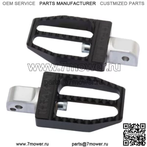 Черные передние алюминиевые подножки Thrashin Supply 2018+ Harley Softail (Для: Harley-Davidson)