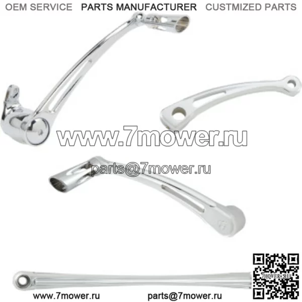 Solo Chrome Комплект ножного управления с глубоким вырезом Solo Toe Shifter Harley Touring (Для: Harley-Davidson)