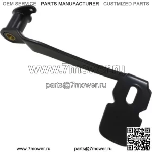 9 5/8" Черная педаль тормоза с прорезями 42407-02 Harley Touring 02-07 (Для: Harley-Davidson)
