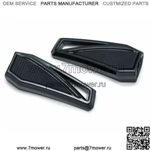 Курякын Black Phantom подножки Шоссейные подножки Harley Metric Универсальные OEM крепления (Для: Harley-Davidson)