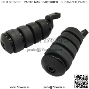 Soft Ride Driver Подножки Черные Harley FX XL 07+ Twin Cam (Для: Harley-Davidson)