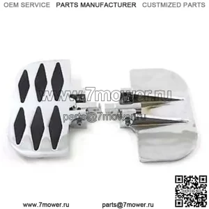 Chrome Diamond Mini Половицы Подножки Подножки Harley Softail Dyna Sportster (Для: Harley-Davidson)