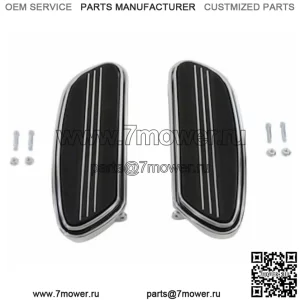 Хромированные подножки Streamliner Половые доски Harley Softail Touring Bagger Dresser (Для: Harley-Davidson)