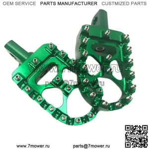 ACM Green Aluminium MX Подножка для мотоцикла на платформе Harley Dyna Sportster Softail (Для: Harley-Davidson)