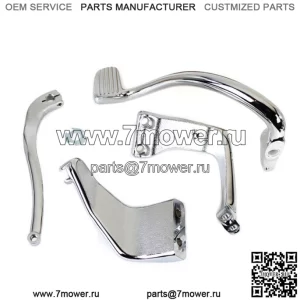 Комплект подножек V-Twin Chrome Дальнейшая передняя часть среднего управления Harley Dyna FXD 06-17 (Для: Harley-Davidson)
