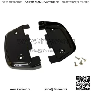 Черные чехлы на пол для пассажиров  Harley 86-20 Touring Softail (Для: Harley-Davidson)