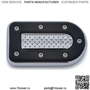 Курякын Хромированная тормозная накладка для тяжелой промышленности Harley FL Touring Softail Dyna (Для: Harley-Davidson)